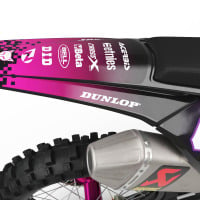 Graphics For KTM Pixel Pink Tail