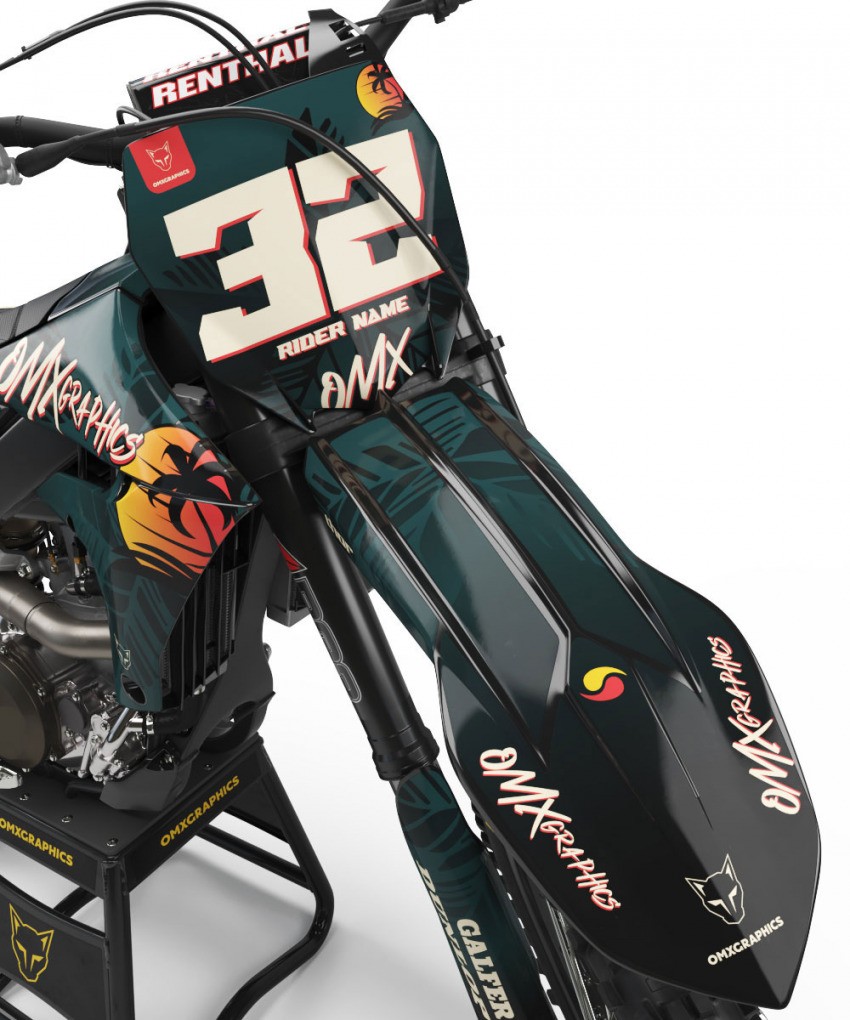 Best Graphics for Yamaha XT250 Front