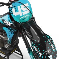 Dope Graphics Kit for Yamaha WR 125R Front