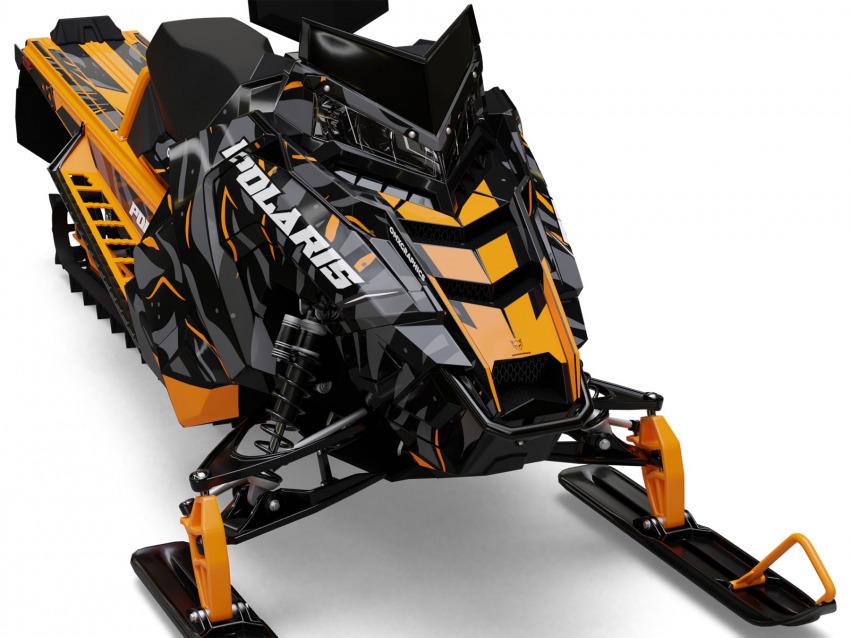 Snowmobile Graphics Kit Bengal Front