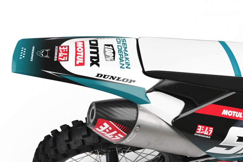 Mx Graphics For Husqvarna Ominous Tail