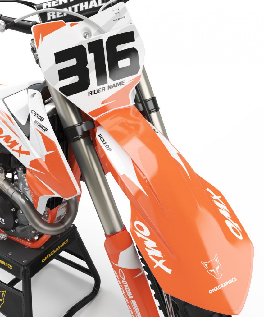 Mx Graphics For KTM Creed Front