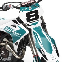 Graphics For GasGas Torch Teal Promo Front