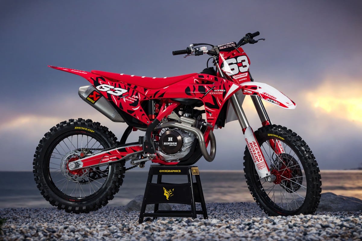 Best Stickers Kit For GasGas EX 250F 'SIBERIAN' Promo