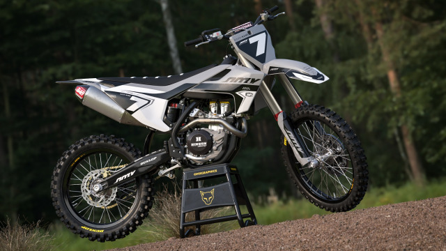 Graphics Kit For Husqvarna Katana Grey Promo
