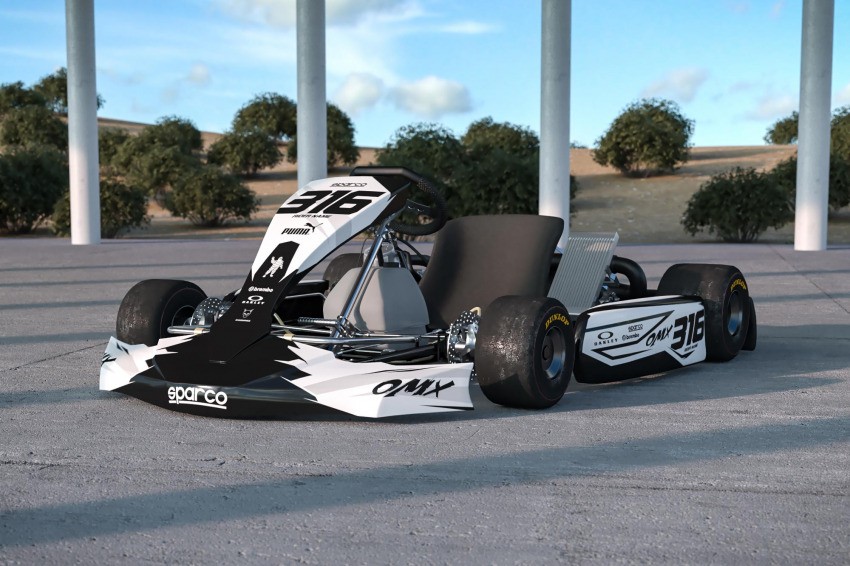 Go-Kart-Graphics-Kit-Creed-Black-White-Promo
