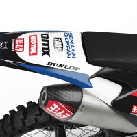 Graphics For Husqvarna Ominous Blue Tail