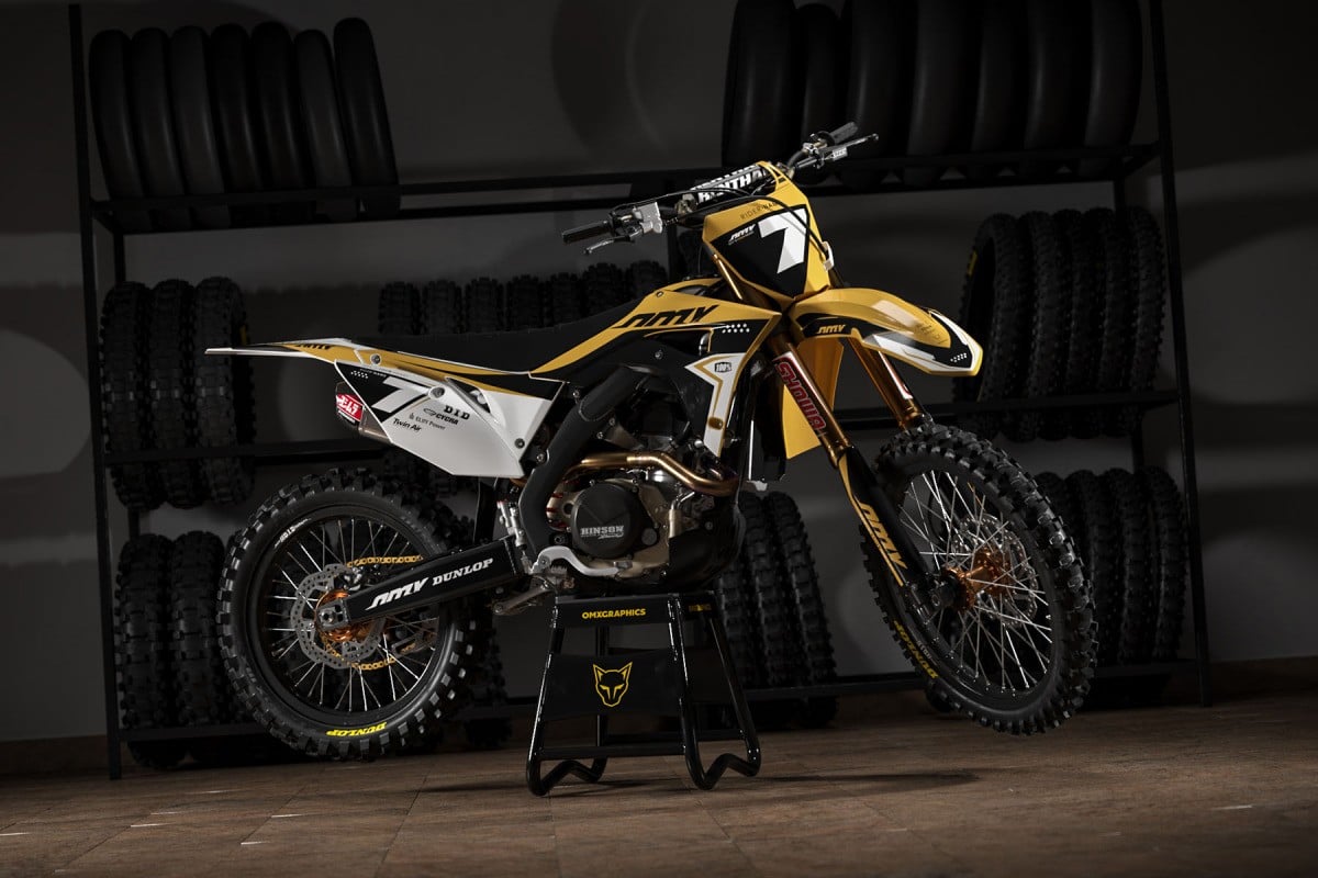 Custom Color Honda bike Decals set - Promo