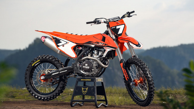 Graphics Kit For KTM Katana Promo