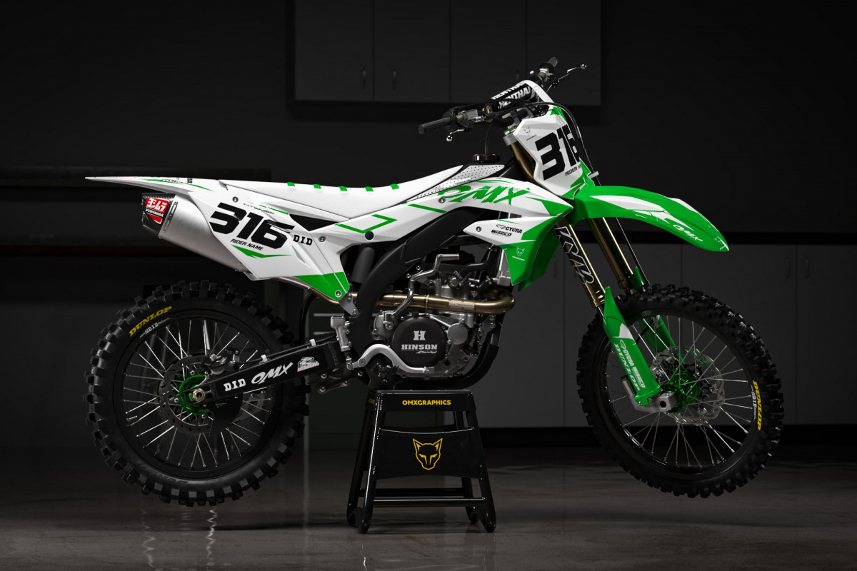 Graphics Kit For Kawasaki Creed Promo