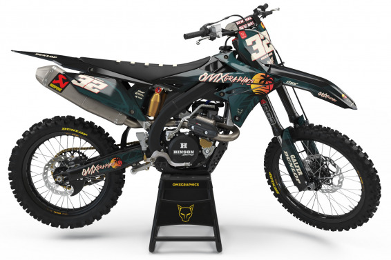 Mx Graphics Kit For Suzuki Tropical Vibes