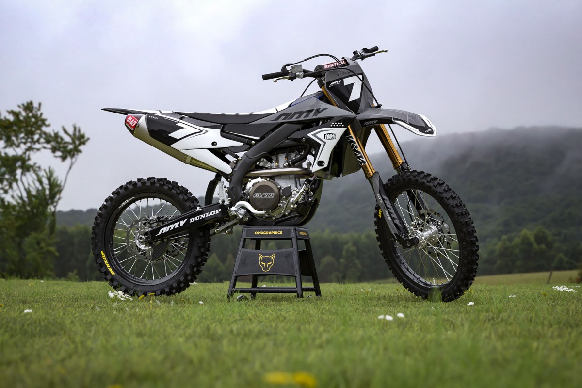 Mx Graphics Kit For Yamaha Katana Grey Promo