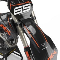 Motocross Graphics KTM Carbon Front