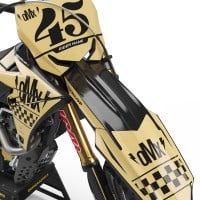 Motocross Graphics Suzuki Race Sand Front