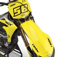 Dope Graphics for Yamaha WR125R Front