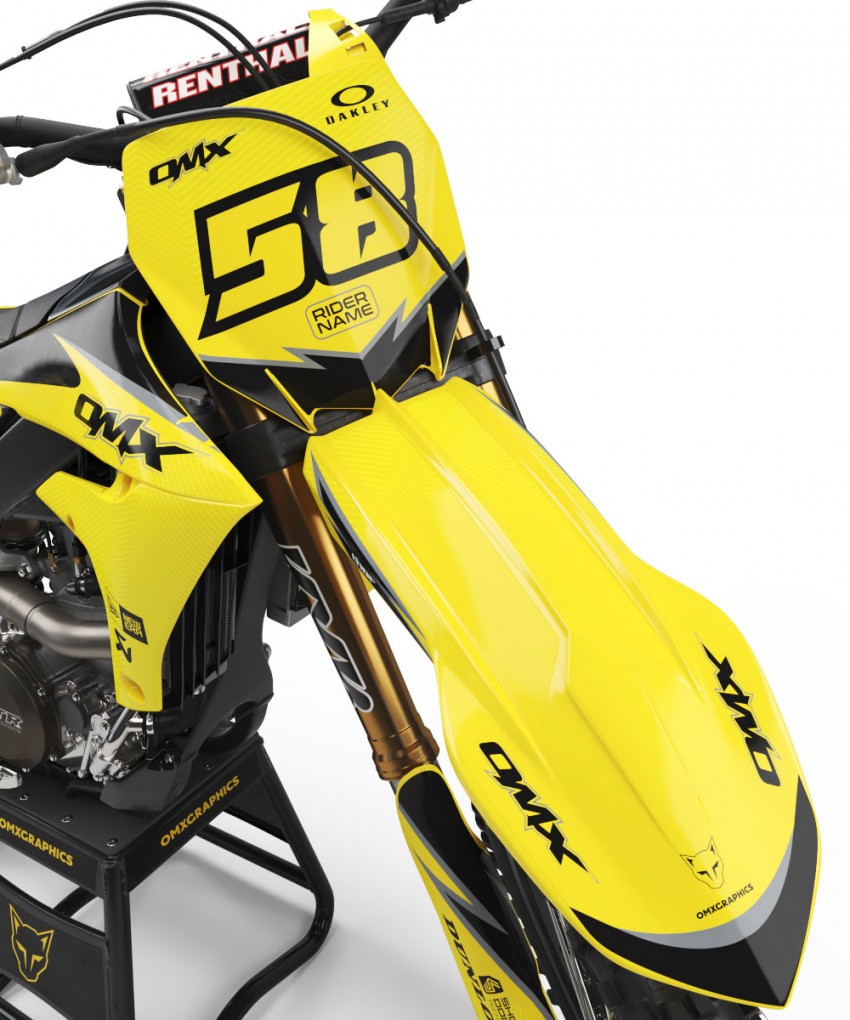 Dope Graphics for Yamaha WR125R Front