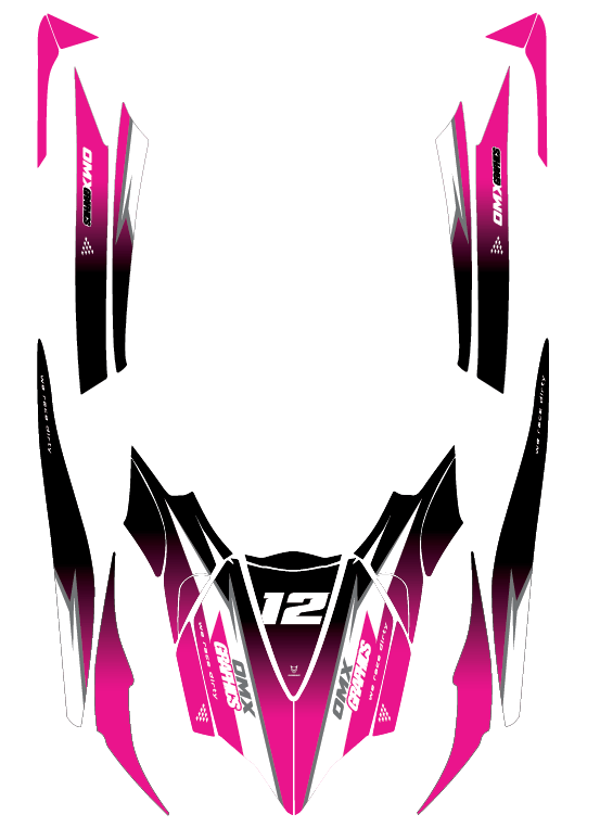 Jet Ski Graphics For Kawasaki Vendetta Layout