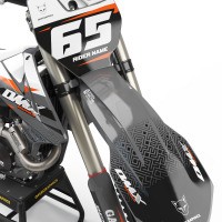 Motocross Graphics Kit For KTM Amaze Front
