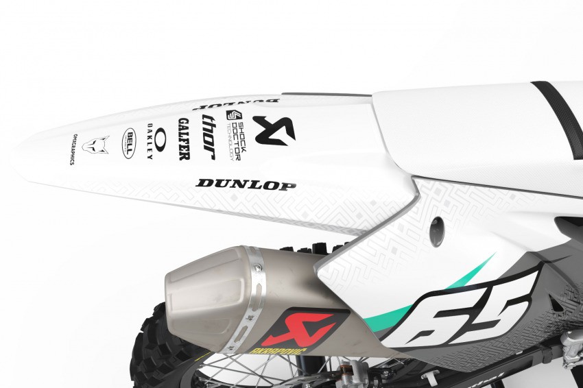 Motocross Graphics Kit For Kawasaki Amaze Tail