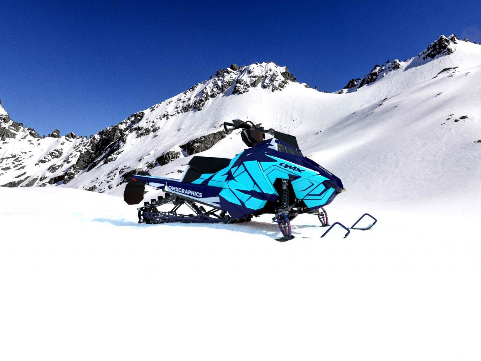 Custom Sled Wraps by OMXGraphics