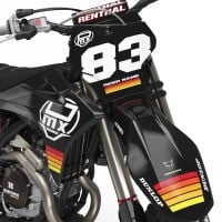 Mx Graphics GasGas Charge Front