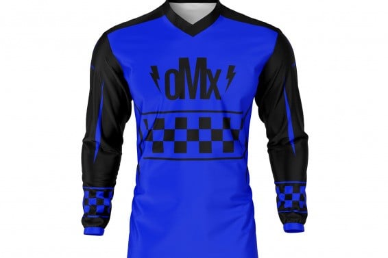 Race-Mx-Jersey-Blue-Black-Front