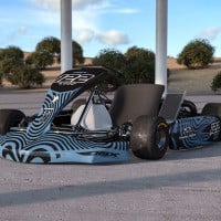 Custom Go Kart Graphics Kit Chimera 2 Promo