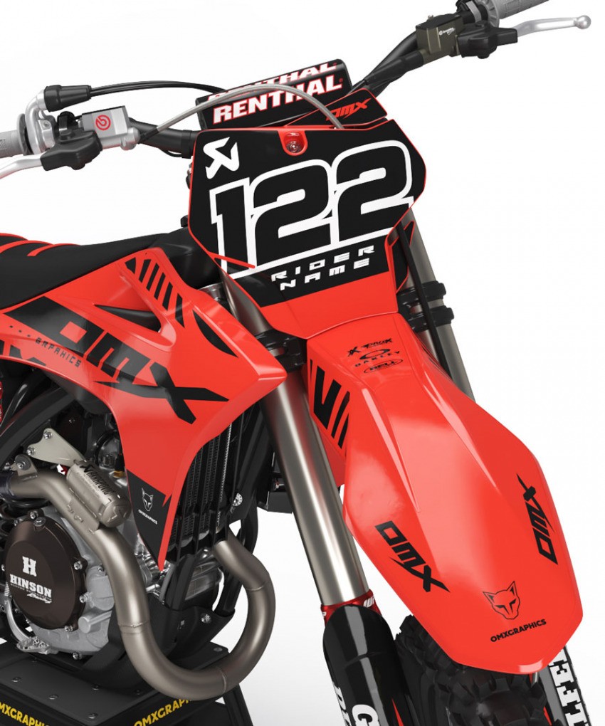 Supreme Graphics Kit For GasGas XC250 Front