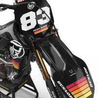 Top-notch Decals Kit for Yamaha YZF 450X Front