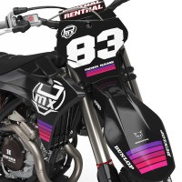 GasGas Dirt Bike Graphics Charge 2 Front