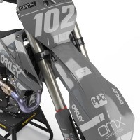 KTM Dirt Bike Graphics Kit Split 2 Front