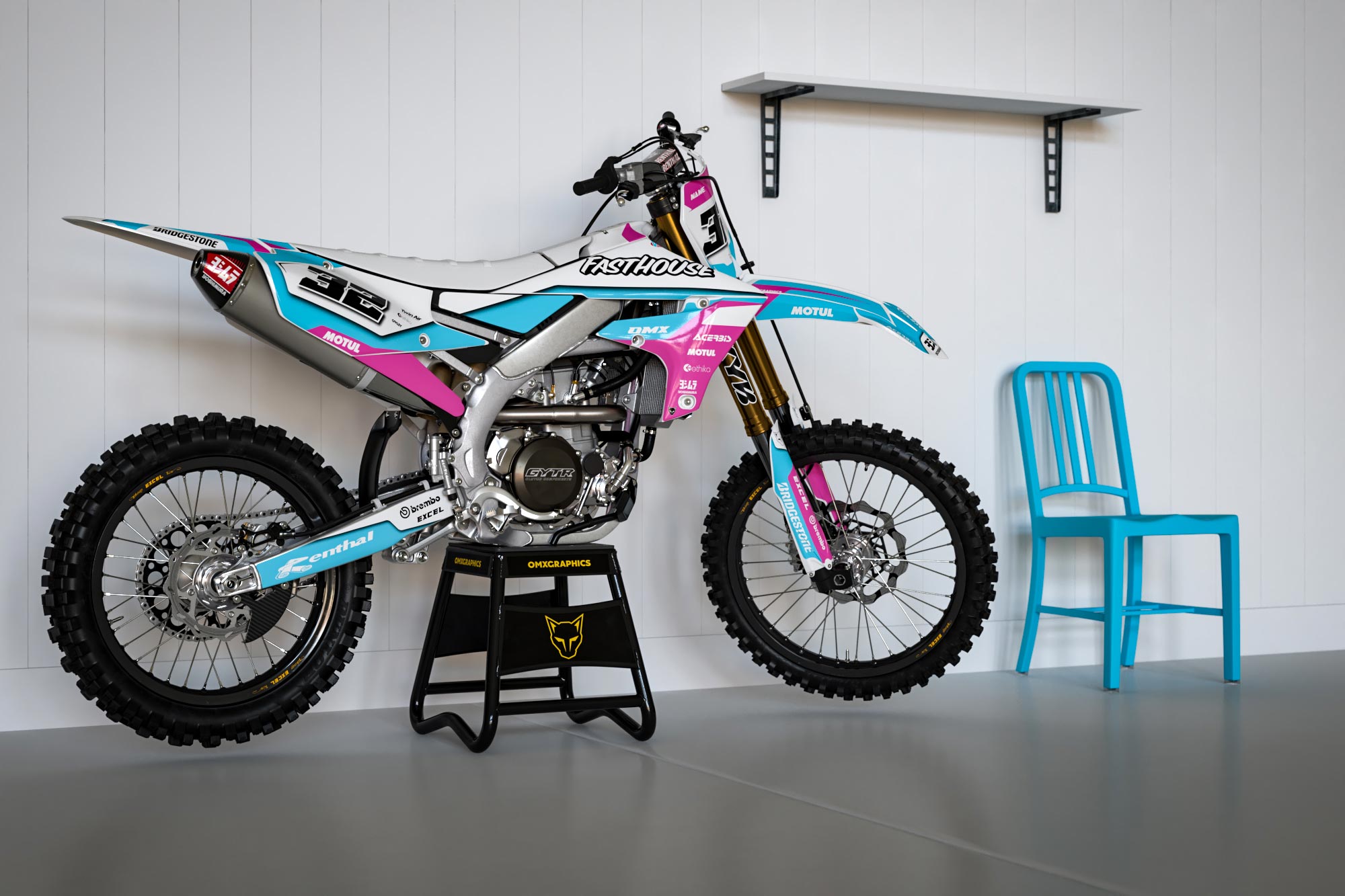 Best Decals Kit for Yamaha YZ450F Promo