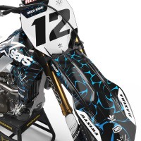 Premium Quality Decals Kit for 2-stroke Yamaha YZ250 Front