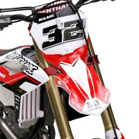Beta Motocross Graphics Kit Trace Front