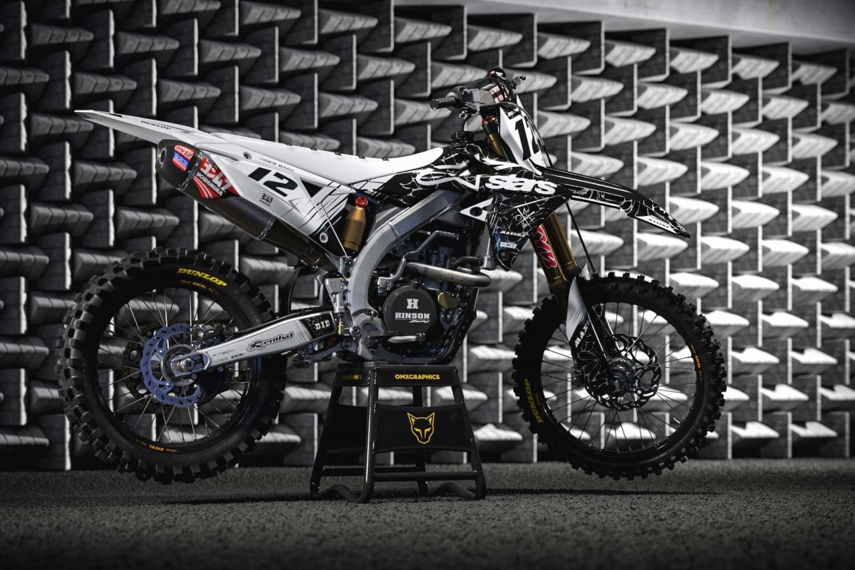 Dirt Bike Graphics Kit For Suzuki Rival 2 Promo