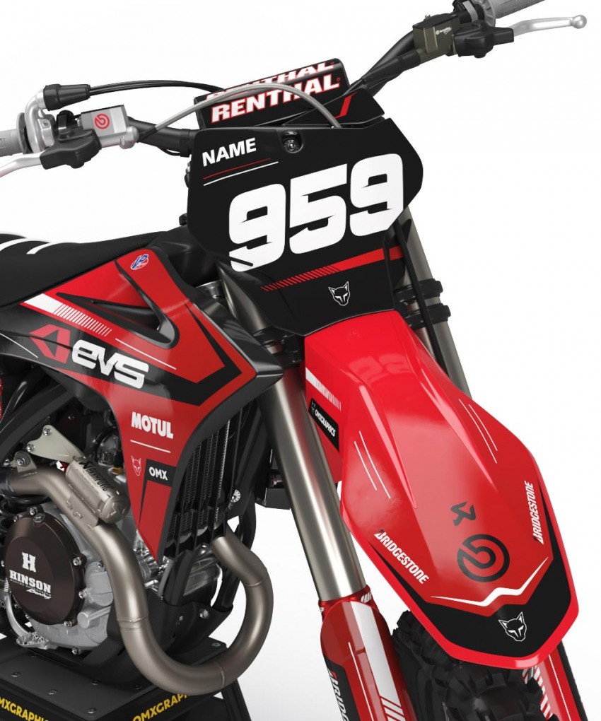 Best Quality Graphics for GasGas EC450 Front