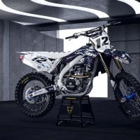 Motocross Graphics Kit For Kawasaki Rival 2 Promo