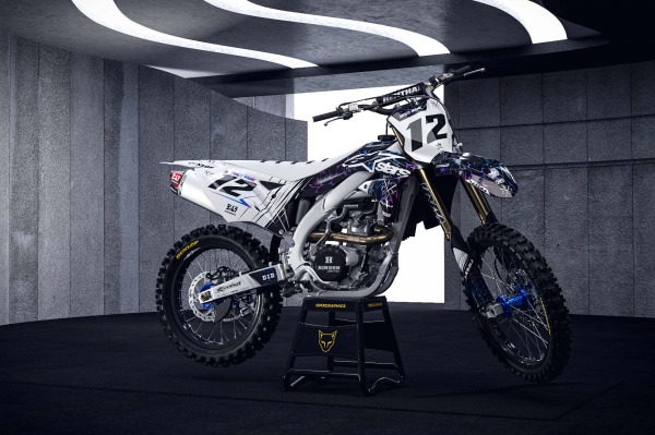 Motocross Graphics Kit For Kawasaki Rival 2 Promo