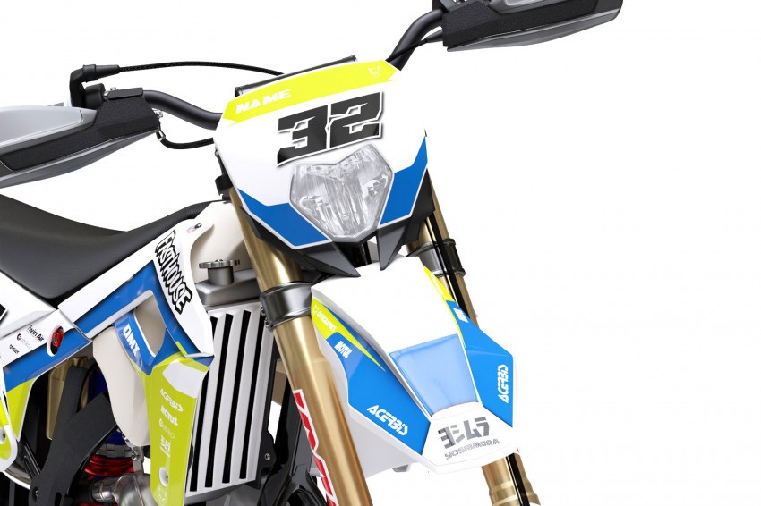 Sherco Mx Graphics Kit Trace Front
