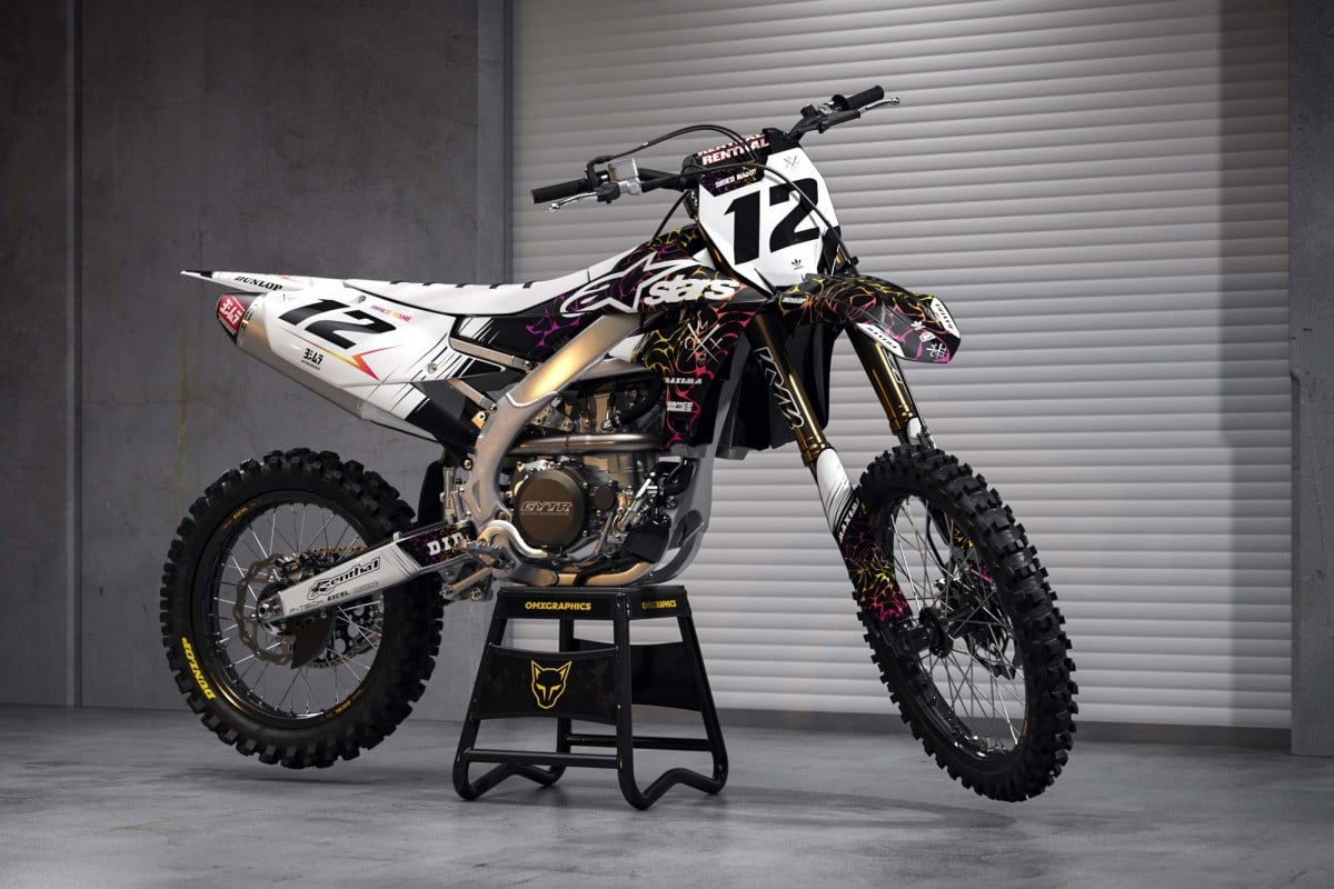 Superb Decals Kit for Yamaha WRF 426 promo