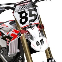 Motocross Graphics Kit Beta Voltage Front Number