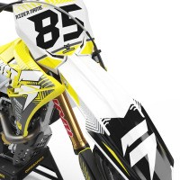Motocross Graphics Kit Suzuki Voltage Front