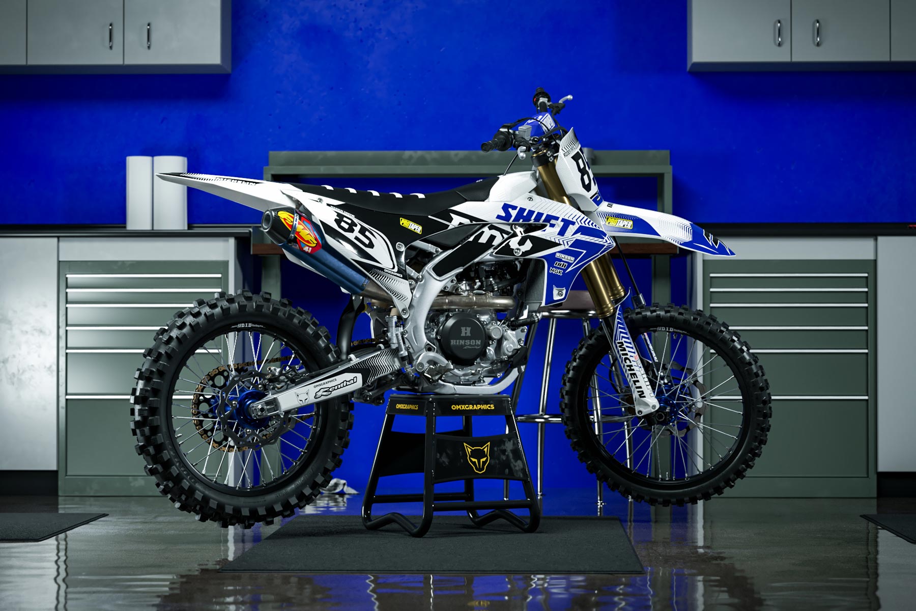 Motocross Graphics Kit Yamaha Voltage 2 Promo