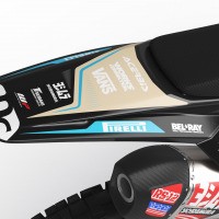 Mx Graphics For KTM Sleek 2 Tail