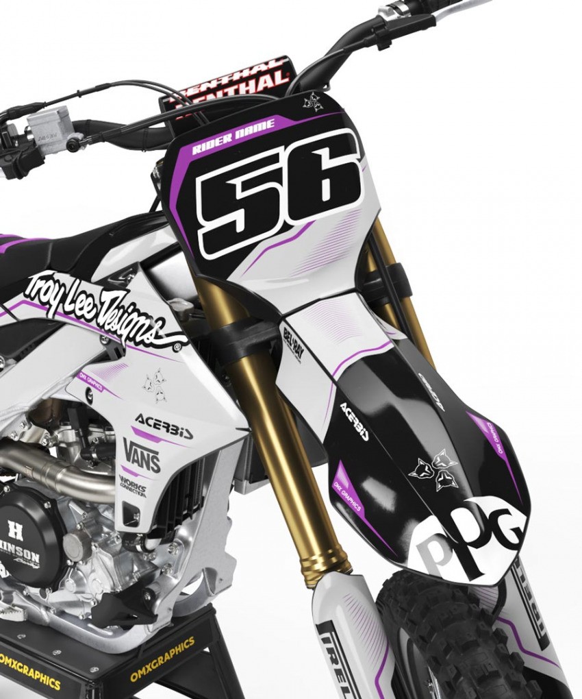 Supreme Decals Kit for Yamaha YZ 250F Front