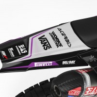 Supreme Decals Kit for Yamaha YZ 250F Tail