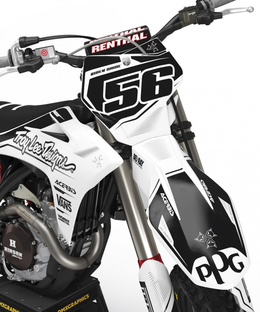 Mx Graphics Kit For GasGas Sleek 2 Front