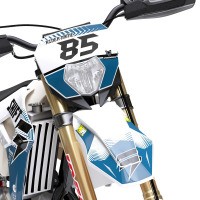 Mx Graphics Kit Sherco Voltage Front Number