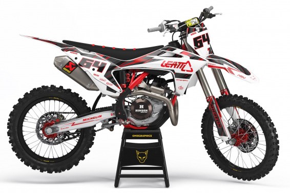 Motocross Graphics For GasGas Rhyme