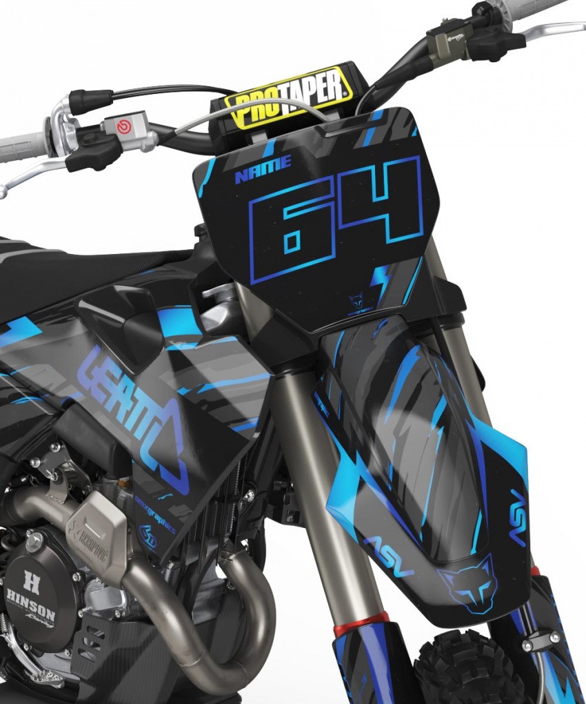 Motocross Graphics For Husqvarna Rhyme 2 Front